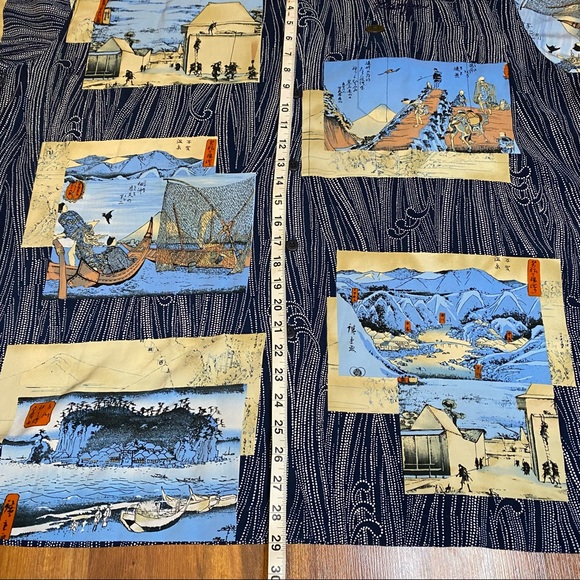 PHAT FARM men’s button down Samurai Japan shirt size 3XL - Picture 6 of 10